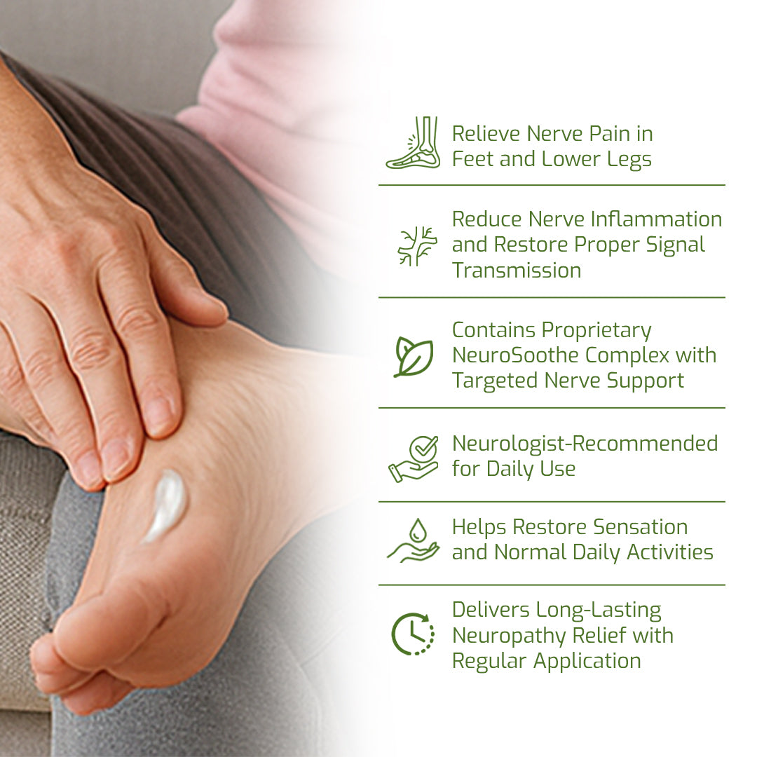 Neurova™ – Fast Acting Neuropathy Cream That Targets Pain at the Source