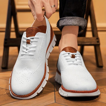 REECE Langley – SoftStep Knit Lace-Ups
