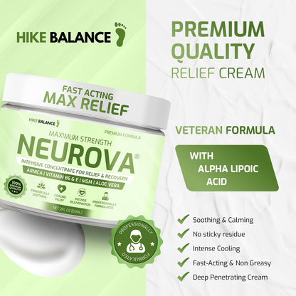 Neurova™ – Fast Acting Neuropathy Cream That Targets Pain at the Source