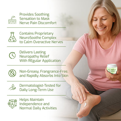 Neurova™ – Fast Acting Neuropathy Cream That Targets Pain at the Source