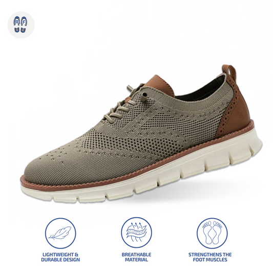 REECE Ashford – Cushioned Knit Lace-Ups