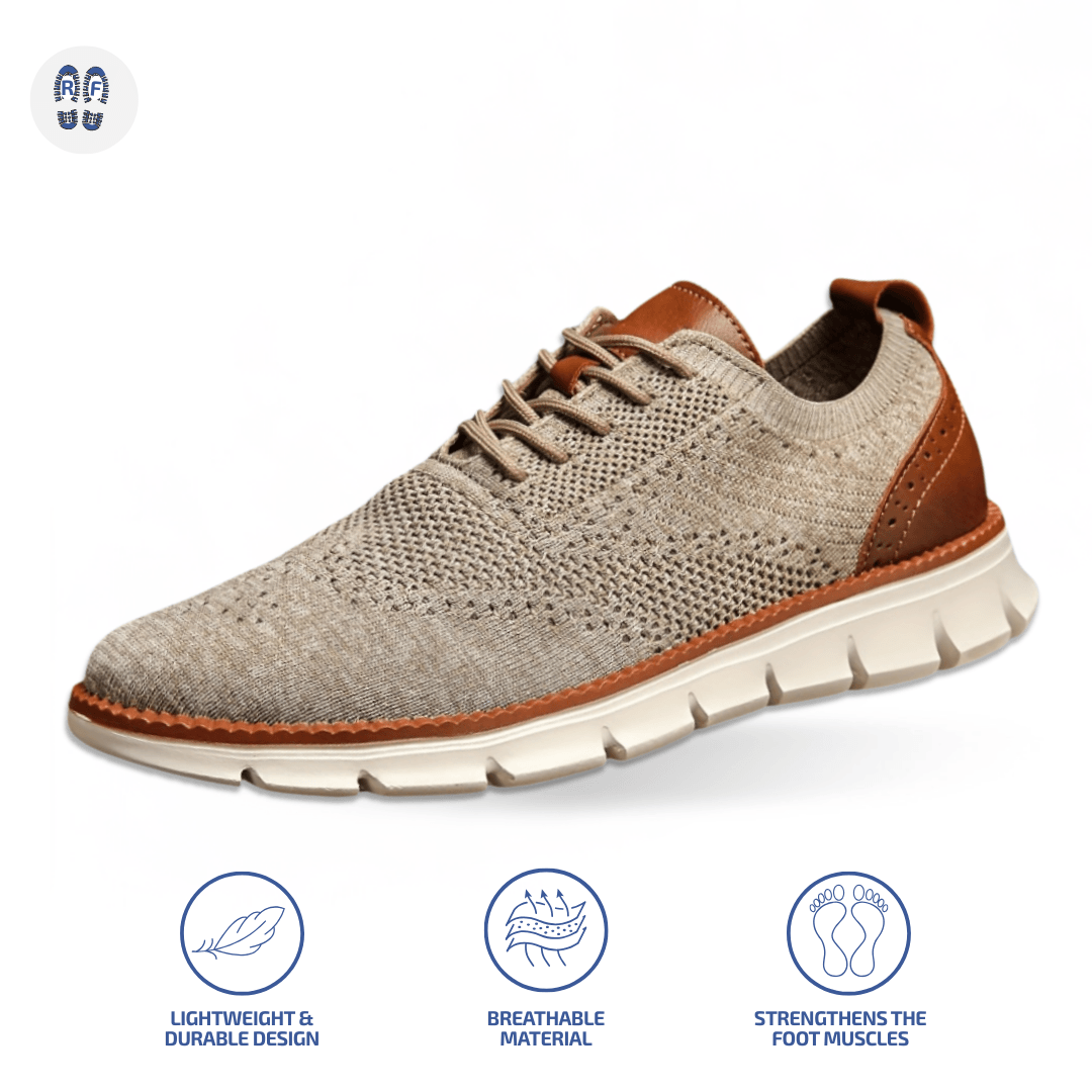 REECE Langley – SoftStep Knit Lace-Ups